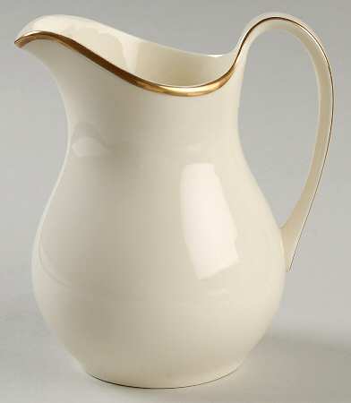 Heather (Gold Trim, Albion Shape) Creamer