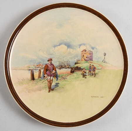 Historic England Plate Wall
