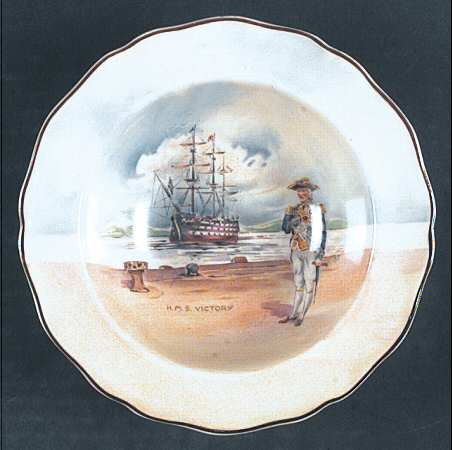 Historic England Rim Fruit/Dessert (Sauce) Bowl
