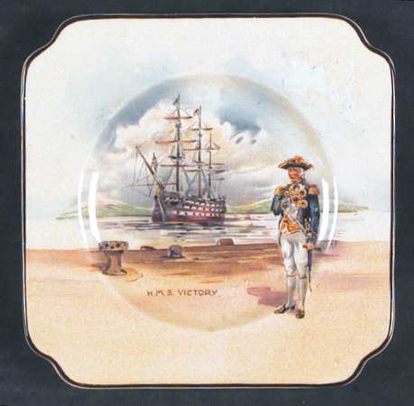 Historic England Square Bread & Butter Plate