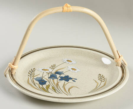 Hill Top 5 3/8"-5 5/8" Bamboo Handled Serving Plate  HC