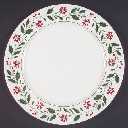 Holly Service Plate (Charger)