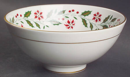 Holly Cranberry Bowl