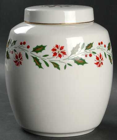 Holly Medium Ginger Jar & Lid