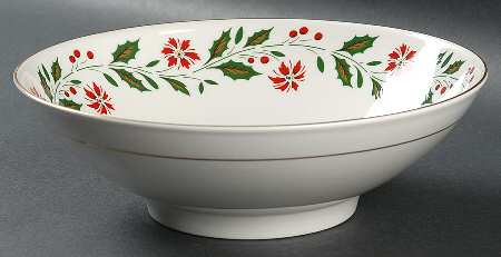 Holly 8" Round Vegetable Bowl