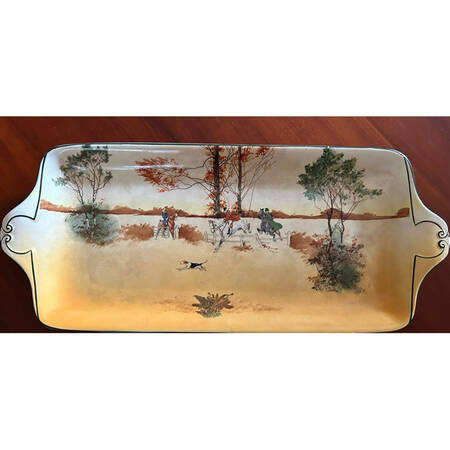 Hunting (John Peel, Bone) 18' Sandwich Tray