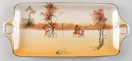 Hunting (John Peel, Bone) 17" Sandwich Tray