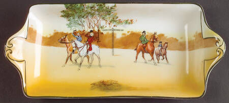 Hunting (John Peel, Bone) 10" Sandwich Tray