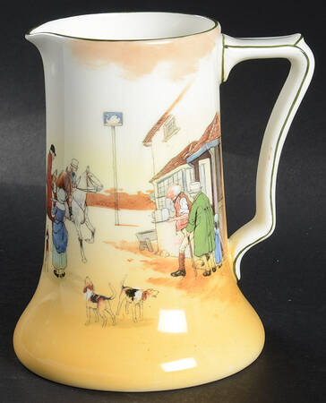 Hunting (John Peel, Bone) 16 Oz Pitcher