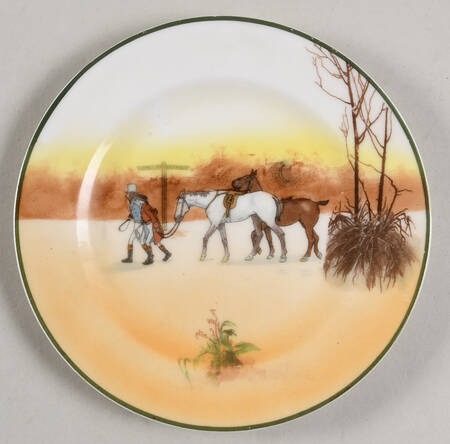 Hunting (John Peel, Bone) Small Bread & Butter Plate