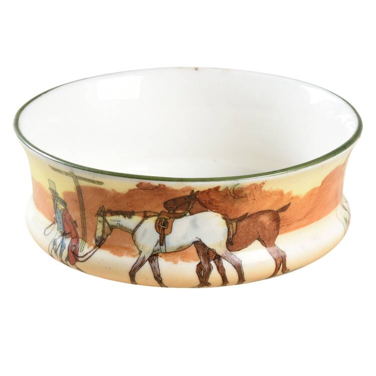 Hunting (John Peel, Bone) Open Sugar Bowl