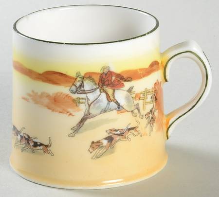Hunting (John Peel, Bone) Mug
