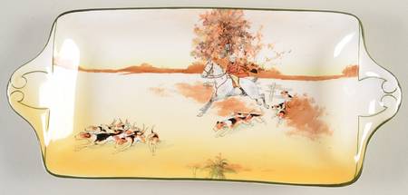 Hunting (John Peel, Bone) 10" Sandwich Tray