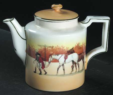 Hunting (John Peel, Bone) Teapot & Lid