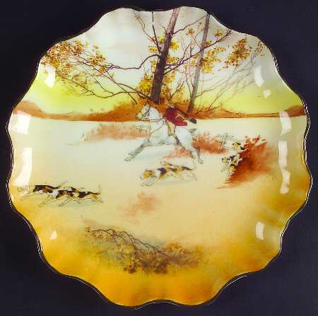 Hunting (John Peel, Bone) 8" Cookie Plate