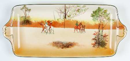 Hunting (John Peel, Bone) 18" Sandwich Tray