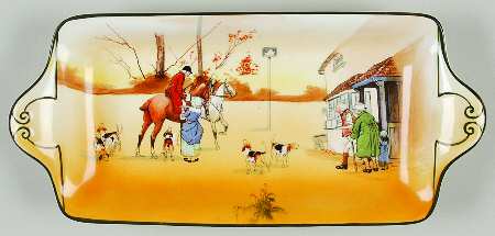 Hunting (John Peel, Bone) 10" Sandwich Tray
