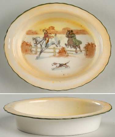 Hunting (John Peel, Bone) 4" Ashtray