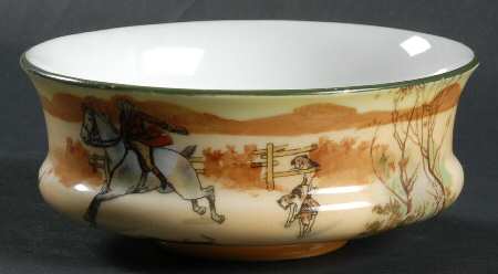 Hunting (John Peel, Bone) Open Sugar Bowl