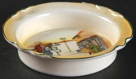 Hunting (John Peel, Bone) Coupe Cereal Bowl