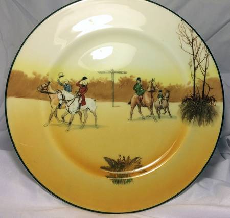 Hunting (John Peel, Bone) Small Bread & Butter Plate