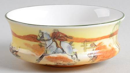 Hunting (John Peel, Bone) Ramekin