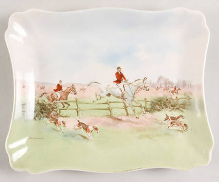 Hunting (Simpson's) 9" Rectangular Tray