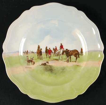 Hunting (Simpson's) Salad Plate