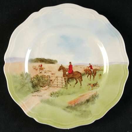 Hunting (Simpson's) Bread & Butter Plate