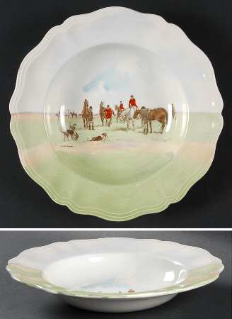 Hunting (Simpson's) Rim Soup Bowl