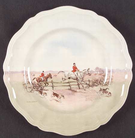 Hunting (Simpson's) Dinner Plate