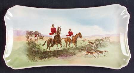 Hunting (Simpson's) Large Sandwich Tray