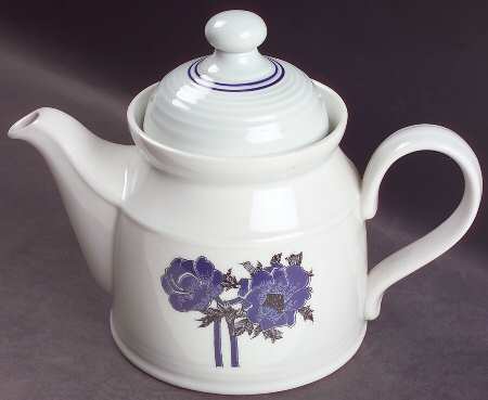 Indigo Teapot & Lid