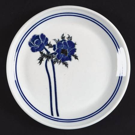 Indigo Bread & Butter Plate