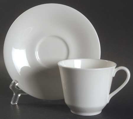 Innocence Flat Cup & Saucer Set