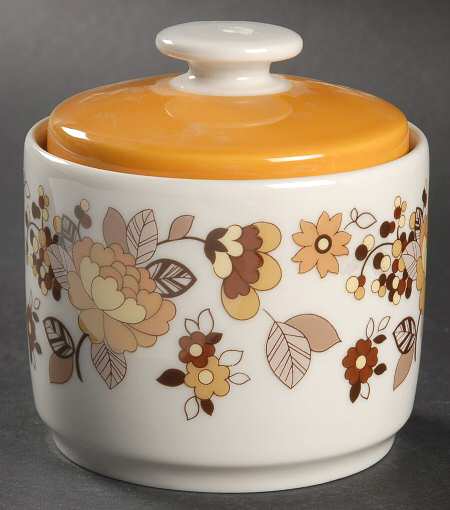 Indian Summer Sugar Bowl & Lid