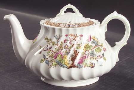 Indian Tree Teapot & Lid
