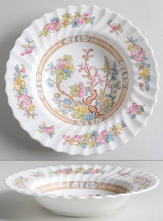 Indian Tree Rim Soup Bowl