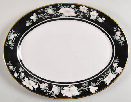 Intrigue 12" Oval Serving Platter