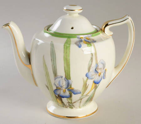 Iris Teapot & Lid