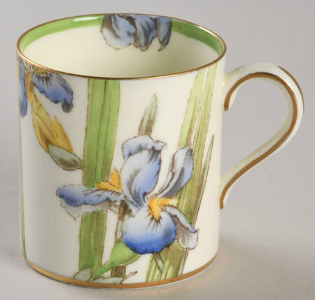 Iris Flat Demitasse Cup