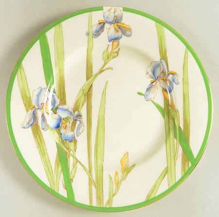 Iris Luncheon Plate