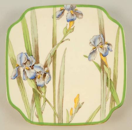 Iris Square Luncheon Plate