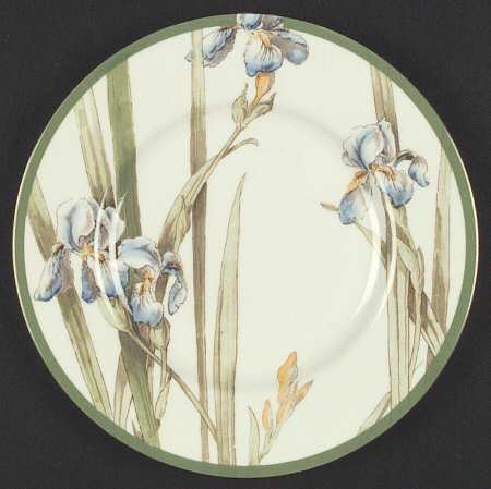 Iris Salad Plate