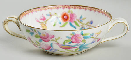 Ito (Smooth) Flat Cream Soup Bowl
