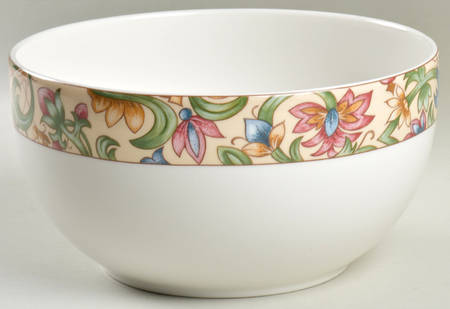 Jacobean 9" Salad Serving Bowl