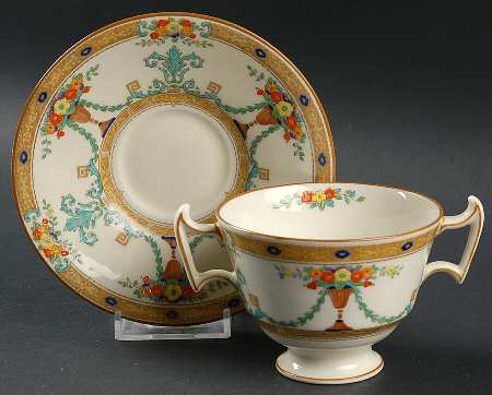 The Jessica Footed Bouillon Cup & Saucer