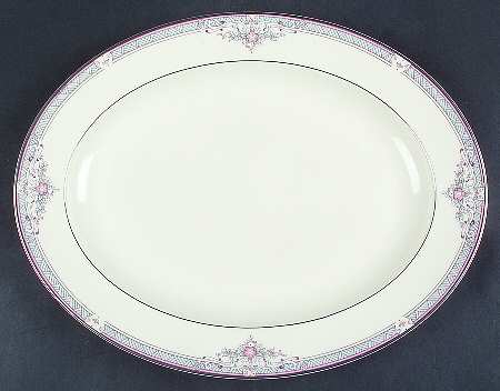 Jillian 13" Oval Serving Platter