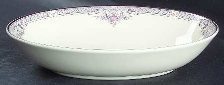 Jillian 10" Oval Vegetable Bowl