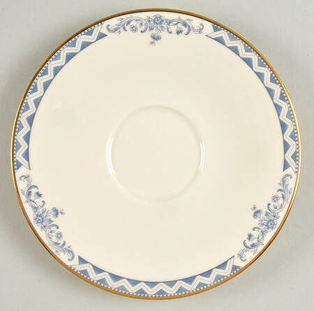 Josephine (Smooth, Gold Trim) Saucer for Footed Cup